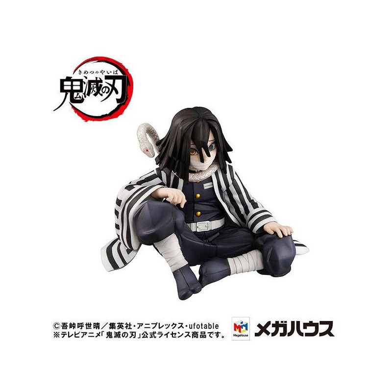 Demon Slayer Kimetsu no Yaiba statuette PVC G.E.M. Iguro-san Palm Size 7 cm