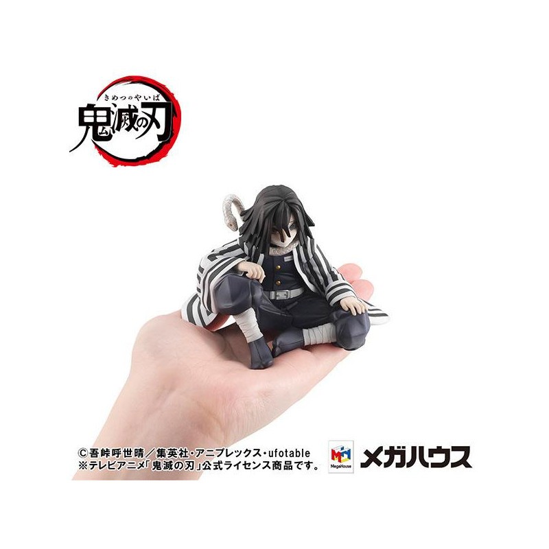 Demon Slayer Kimetsu no Yaiba statuette PVC G.E.M. Iguro-san Palm Size 7 cm