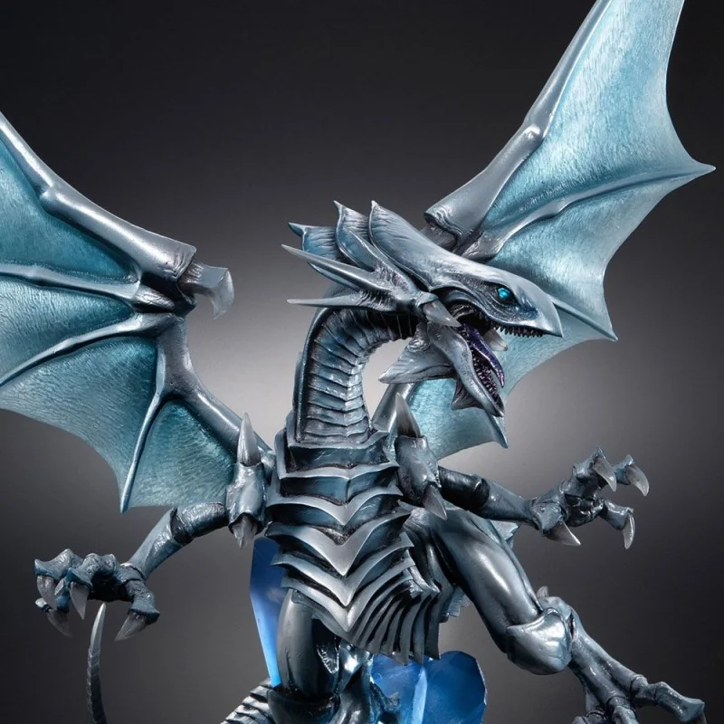 Yu-Gi-Oh! Duel Monsters statuette PVC Art Works Monsters Blue Eyes White Dragon Holographic Edition 28 cm