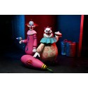 Killer Klowns from Outer Space pack 2 figurines Toony Terrors Slim & Chubby 15 cm