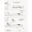 Décal McDonnell Douglas F/A-18A Hornet McDonnell Douglas F/A-18C (2) 161930 VFA-203 Blue Dolphins AF/313 163493 VFA-83 Rampagers