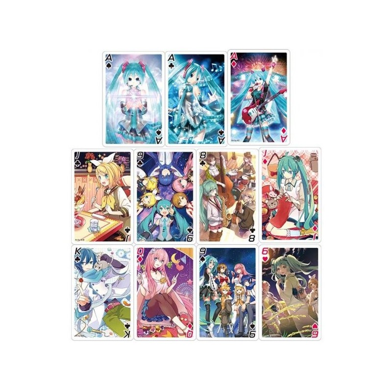 Jeu de cartes Hatsune Miku - Cartes à Jouer / Playing Cards