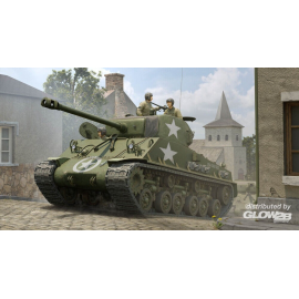 Maquette M4A3E8 Sherman