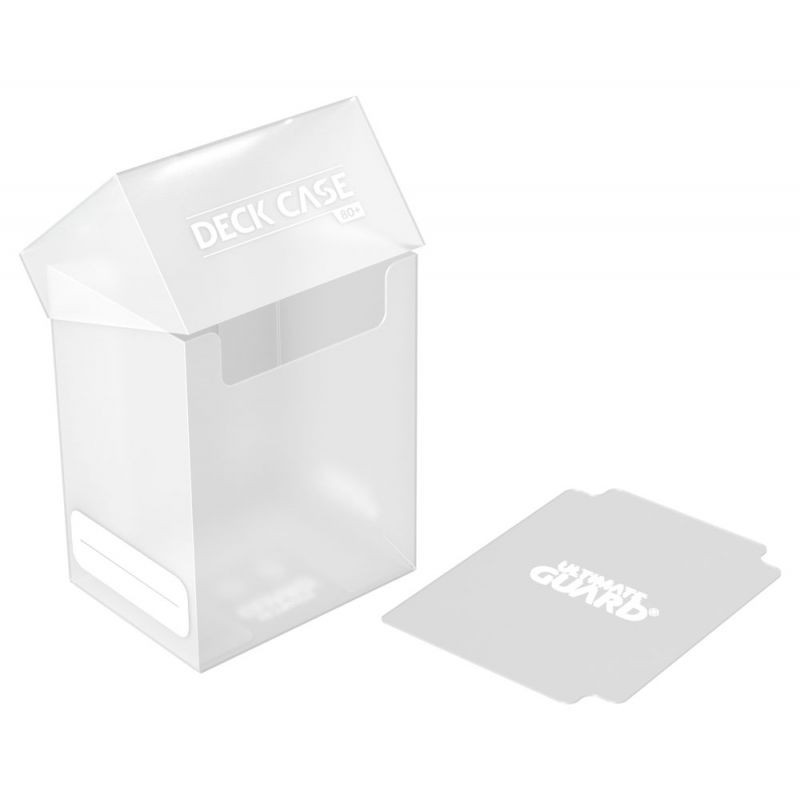 UGD010251 Ultimate Guard boîte pour cartes Deck Case 80+ taille standard Transparent