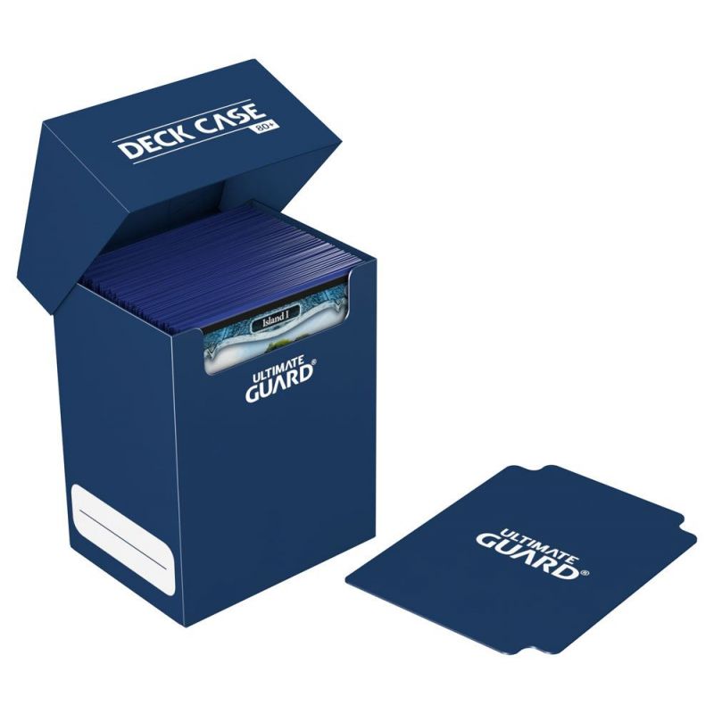 UGD010255 Ultimate Guard boîte pour cartes Deck Case 80+ taille standard Bleu
