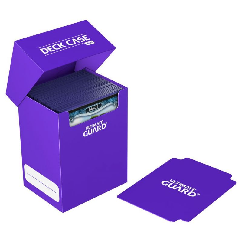 UGD010256 Ultimate Guard boîte pour cartes Deck Case 80+ taille standard Violet