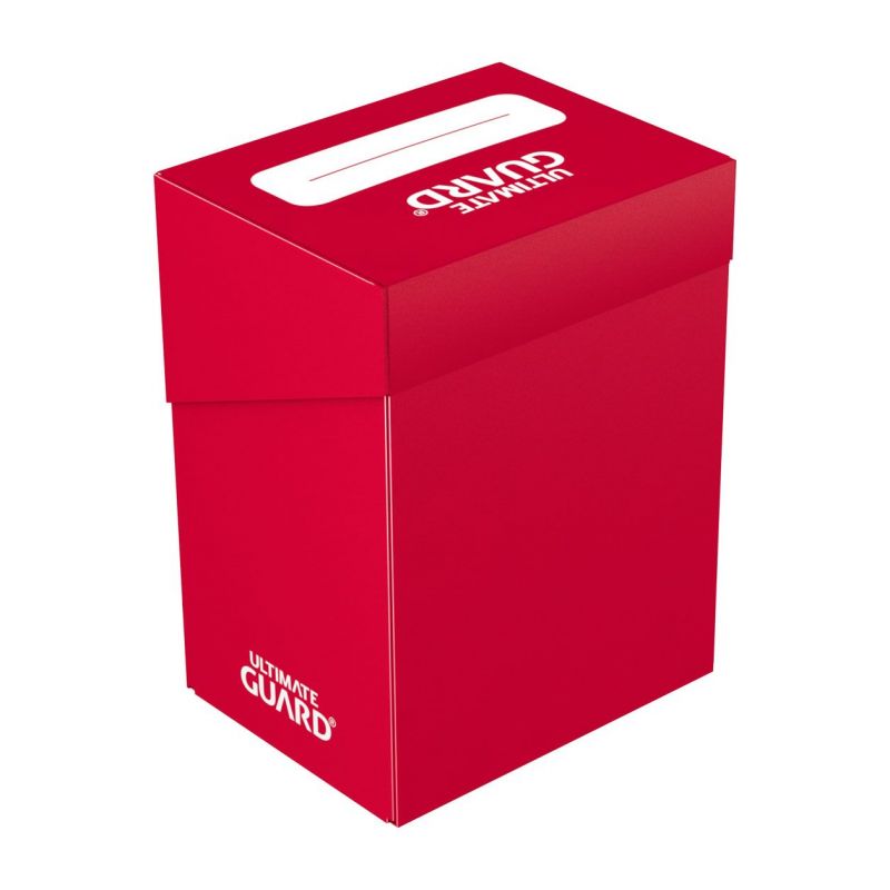 Boîte pour cartes Ultimate Guard boîte pour cartes Deck Case 80+ taille standard Rouge