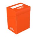 Boîte pour cartes Ultimate Guard boîte pour cartes Deck Case 80+ taille standard Orange
