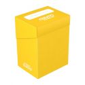 Boîte pour cartes Ultimate Guard boîte pour cartes Deck Case 80+ taille standard Jaune