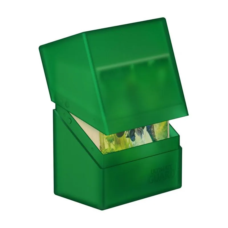 Ultimate Guard Boulder Deck Case 60+ taille standard Emerald