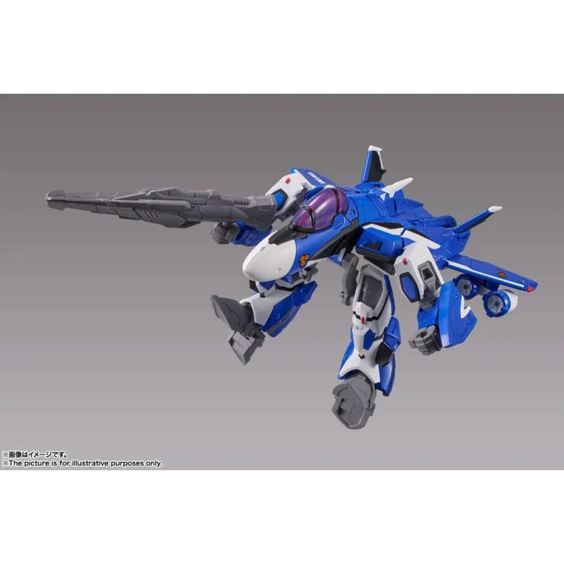 Macross Frontier TINY SESSION VF-25G MESSIAH VALKYRIE (MICHAEL USE) with RANKA 10 cm