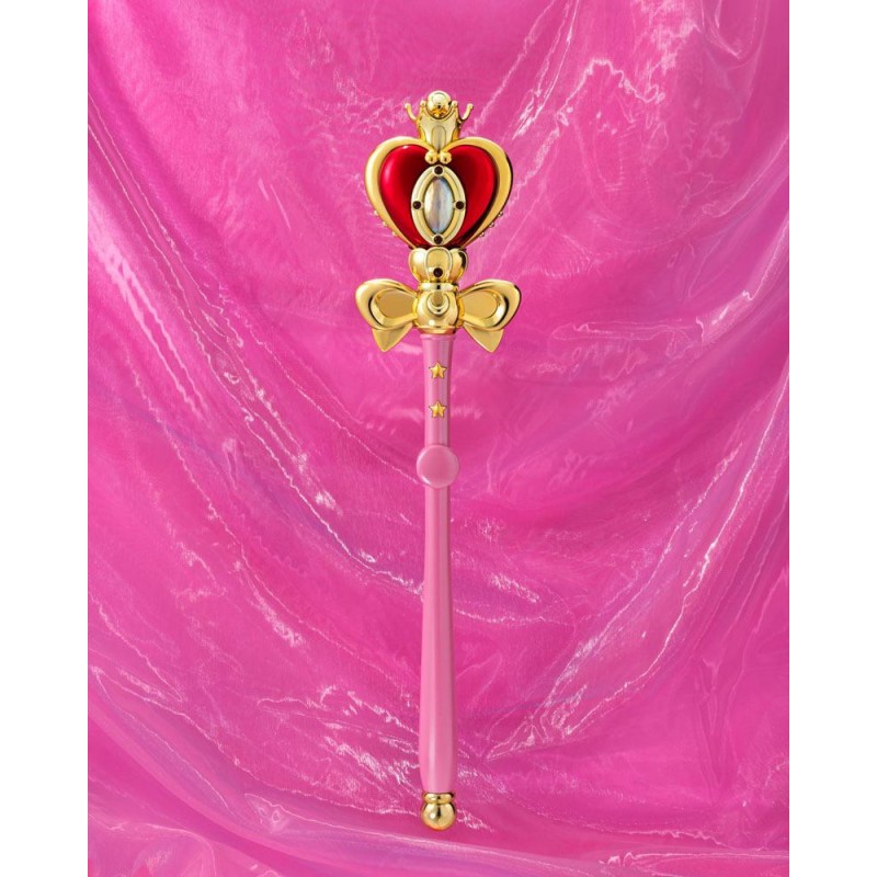 Sailor Moon Réplique Proplica Spiral Heart Moon Rod Brilliant Color Edition 48 cm