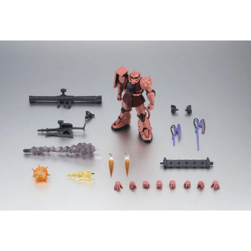 Mobile Suit Gundam figurine Robot Spirits (Side MS) MS-06S ZAKU II CHAR'S CUSTOM MODEL ver. A.N.I.M.E. xx cm