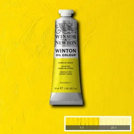 WINSOR & NEWTON WINTON COULEUR À L'HUILE 37ML - CAD CITRON TEINTE