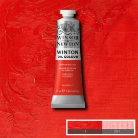 WINSOR & NEWTON WINTON COULEUR À L'HUILE 37ML - ROUGE CAD