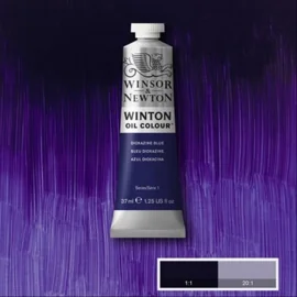 WINSOR & NEWTON WINTON COULEUR À L'HUILE 37ML - BLEU DE DIOXAZINE