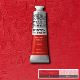 WINSOR & NEWTON WINTON COULEUR À L'HUILE 37ML - TEINTE VERMILLON