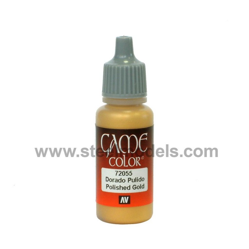 Vallejo Game Color: Polished Gold - couleur acrylique 17 ml