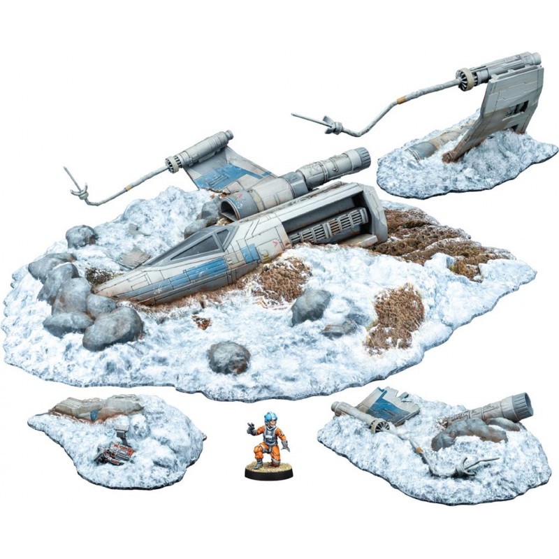 SW Légion : Crashed X-Wing Battlefield Expansion