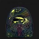 Jimi Hendrix Mini Sac A Dos Jimi Hendrix Psychedelic Landscape Zip