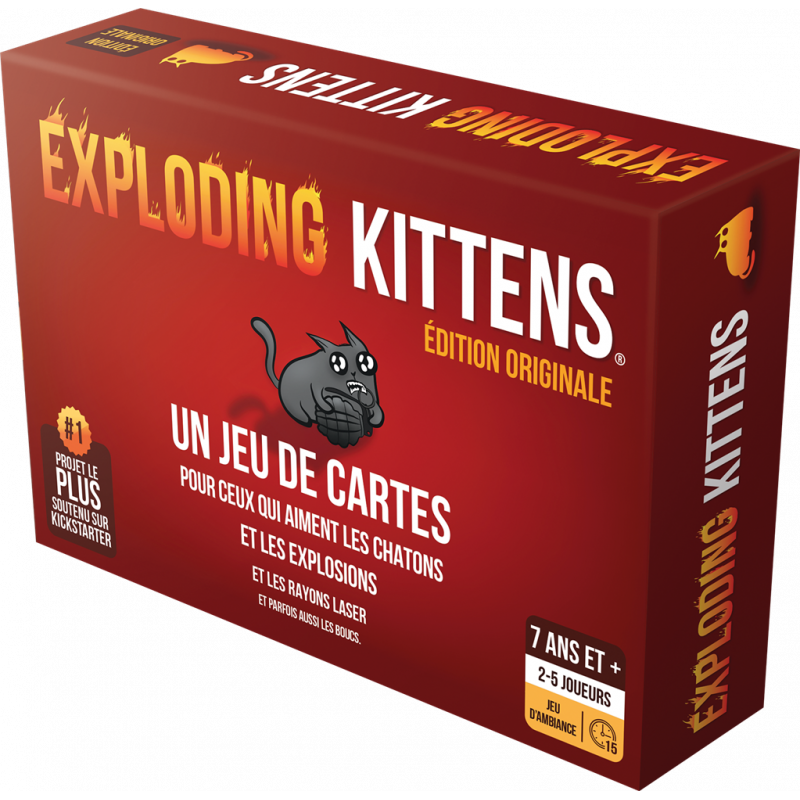 Exploding Kittens : le jeu de base