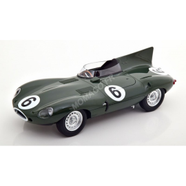 JAGUAR D-TYPE NEZ LONG 6 HOWTHORN/BUEB 24H DU MANS 1955 1ER