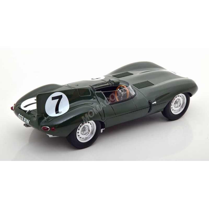 JAGUAR D-TYPE NEZ LONG 7 ROLT/HAMILTON 24H DU MANS 1955