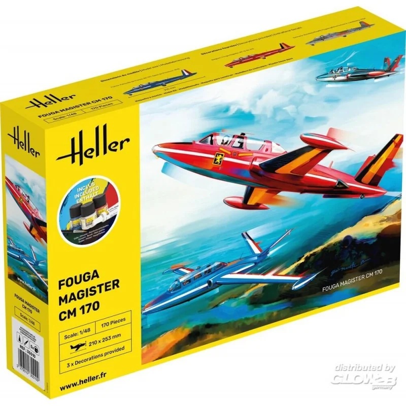 KIT DE DEMARRAGE Fouga Magister CM 170