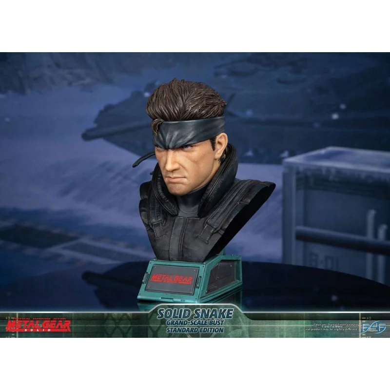 Metal Gear Solid buste Grand Scale Solid Snake 31 cm