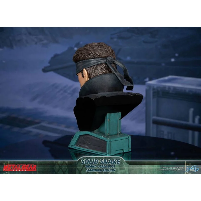 Metal Gear Solid buste Grand Scale Solid Snake 31 cm