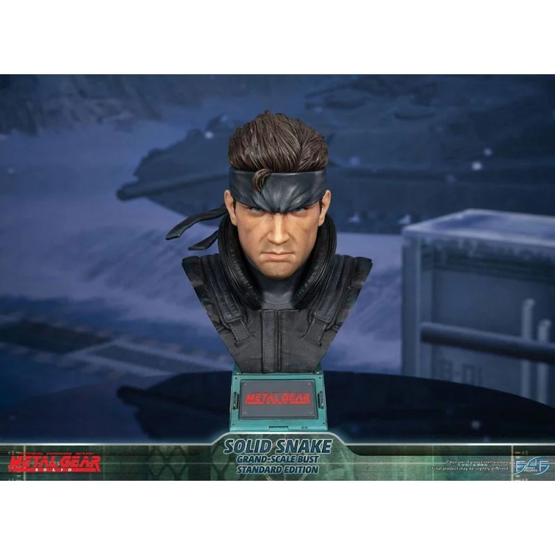 Metal Gear Solid buste Grand Scale Solid Snake 31 cm