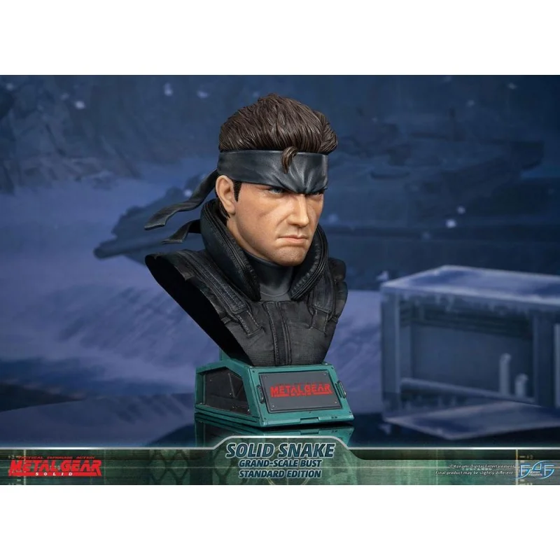 Metal Gear Solid buste Grand Scale Solid Snake 31 cm