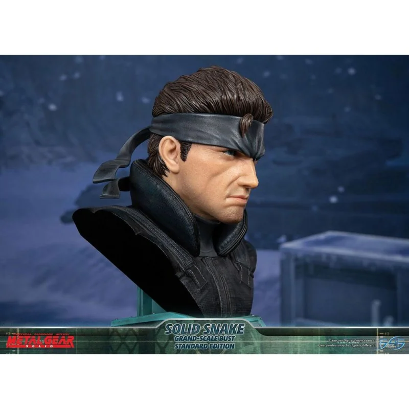 Metal Gear Solid buste Grand Scale Solid Snake 31 cm