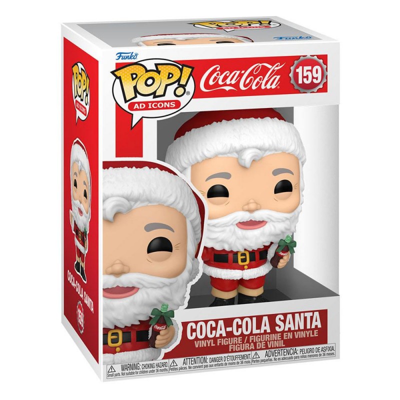 Coca-Cola POP! Ad Icons Vinyl figurine Santa 9 cm