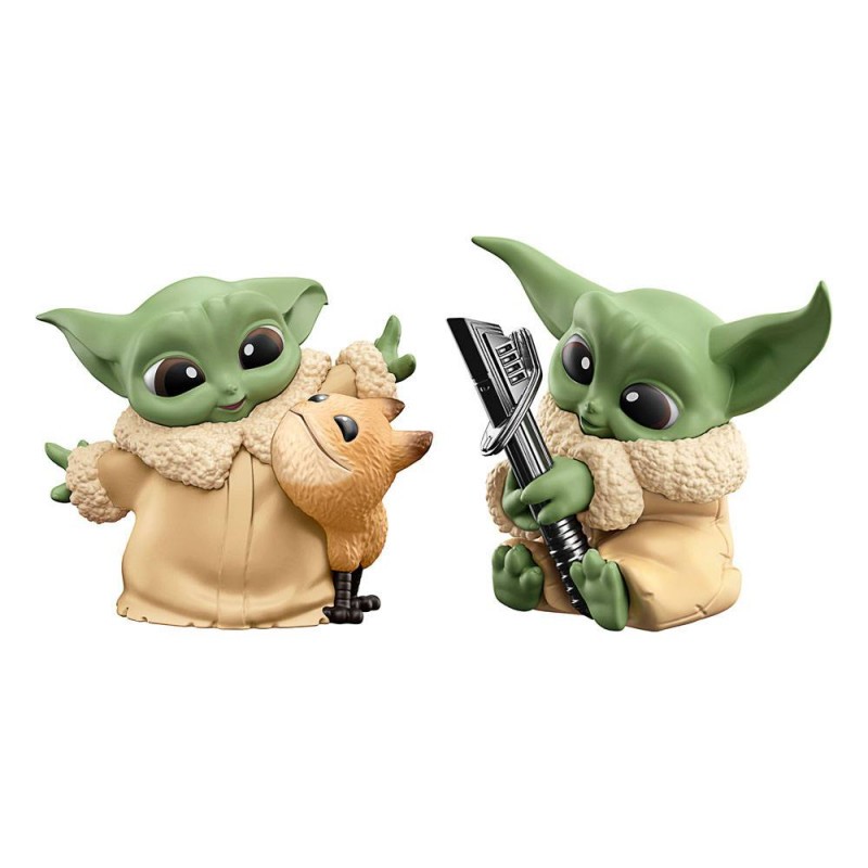 HASF5940 Star Wars Bounty Collection pack 2 figurines Grogu Loth-Cat Cuddles & Darksaber Discovery 6 cm