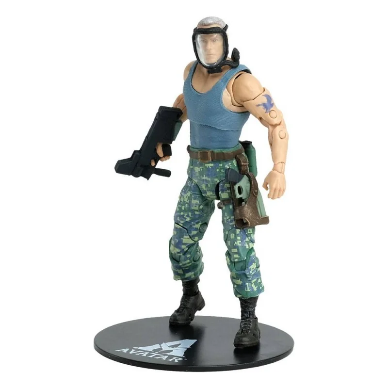 Avatar figurine Colonel Miles Quaritch 10 cm