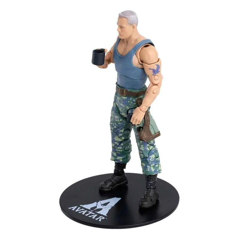 Avatar figurine Colonel Miles Quaritch 10 cm