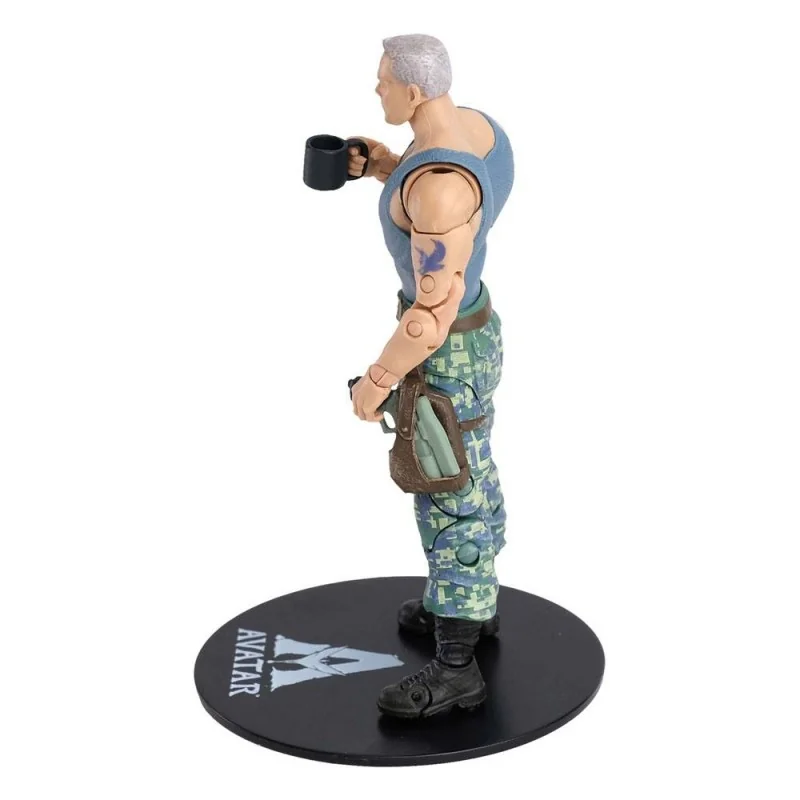 Avatar figurine Colonel Miles Quaritch 10 cm