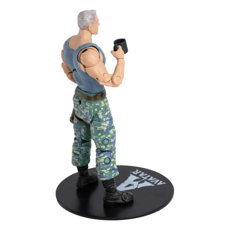 Avatar figurine Colonel Miles Quaritch 10 cm