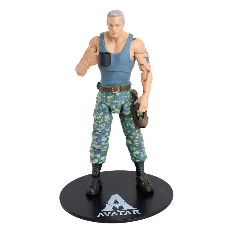 Avatar figurine Colonel Miles Quaritch 10 cm