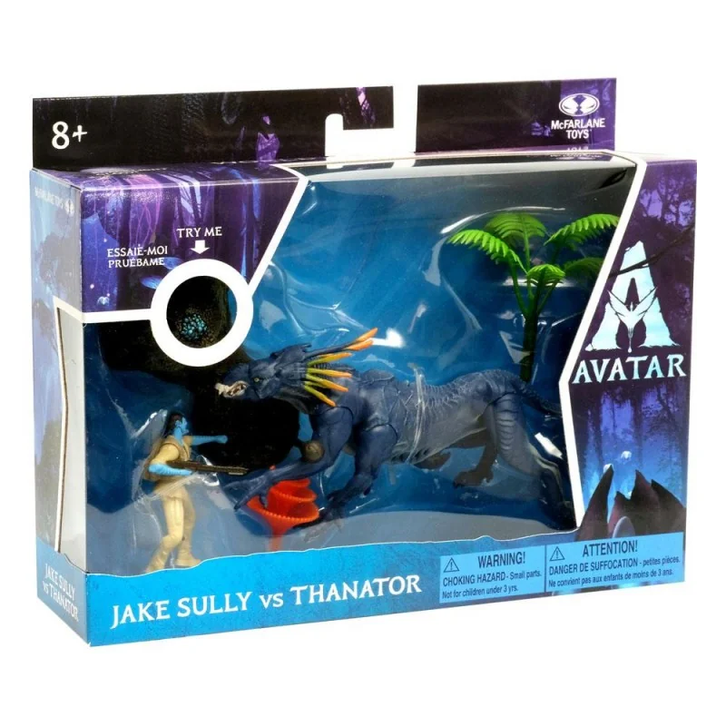 Avatar figurines Deluxe Medium Jake vs Thanator