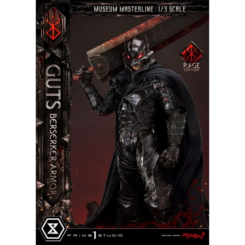 Berserk figurine Museum Masterline 1/3 Guts Berserker Armor Rage Edition 121 cm