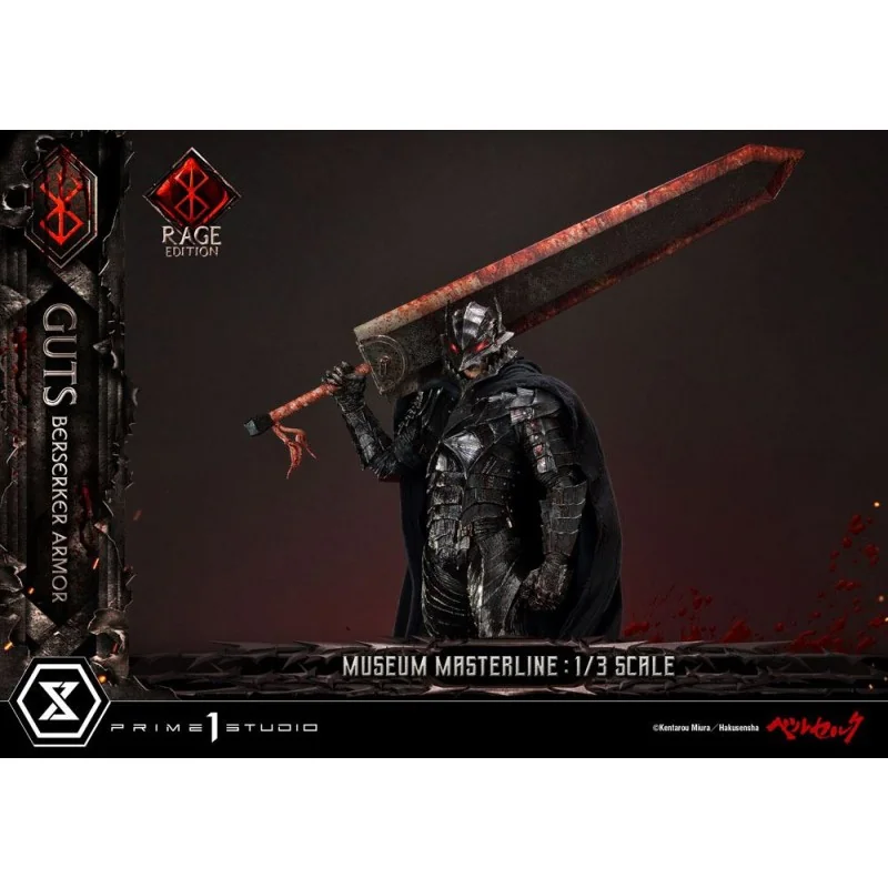 Berserk figurine Museum Masterline 1/3 Guts Berserker Armor Rage Edition 121 cm