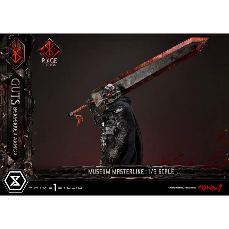 Berserk figurine Museum Masterline 1/3 Guts Berserker Armor Rage Edition 121 cm