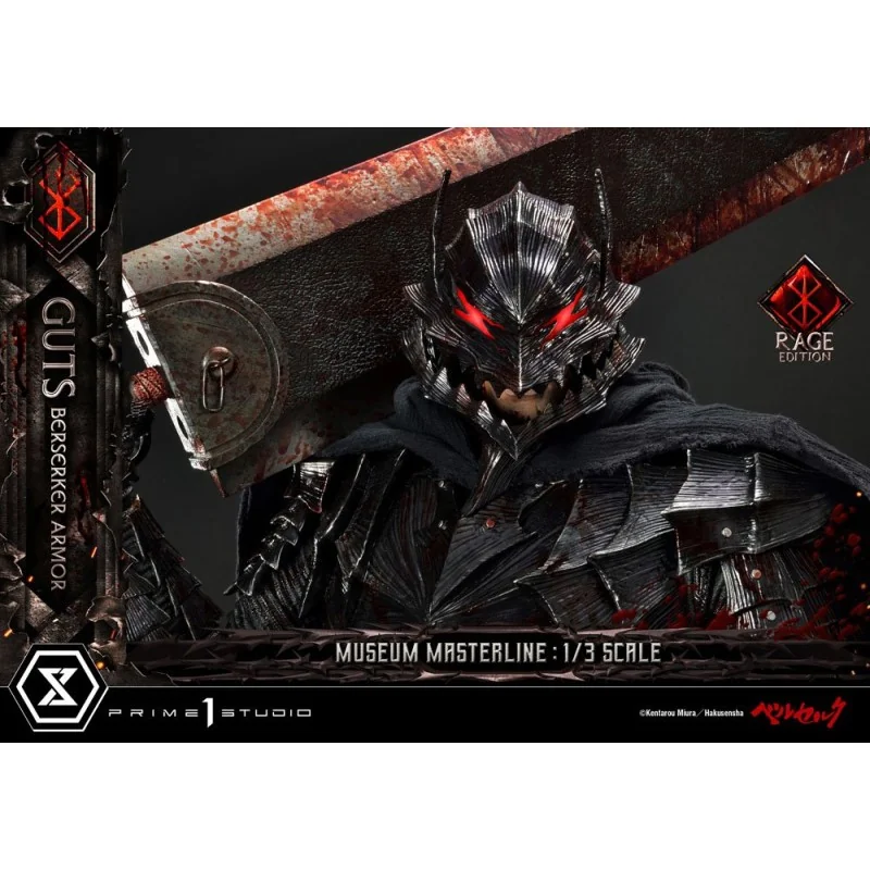 Berserk figurine Museum Masterline 1/3 Guts Berserker Armor Rage Edition 121 cm