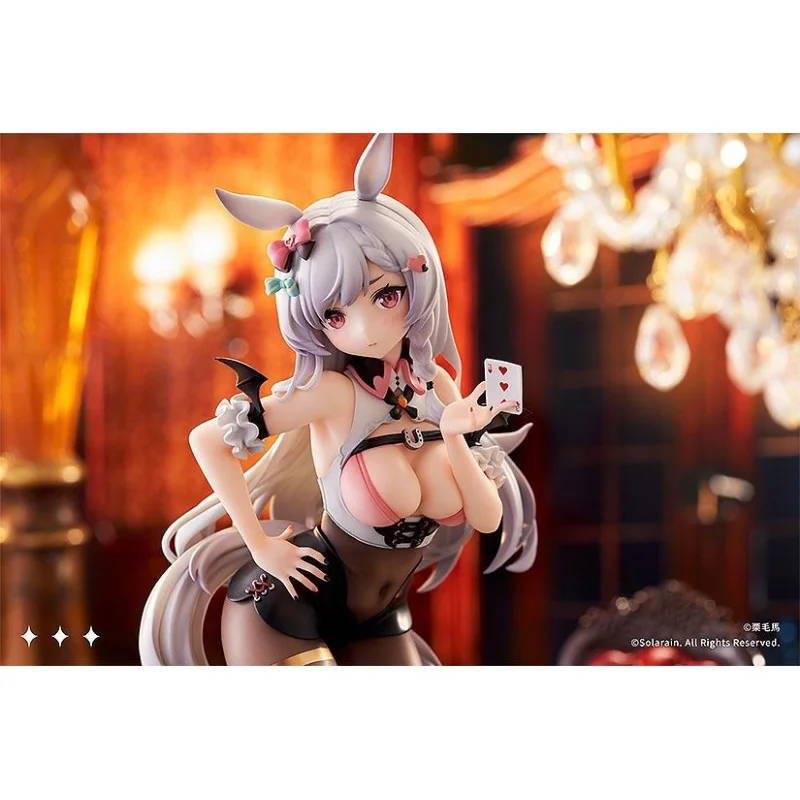 Original Character figurine PVC 1/7 Ashige-chan: Lucky Dealer Ver. 19 cm