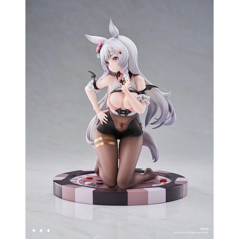 Original Character figurine PVC 1/7 Ashige-chan: Lucky Dealer Ver. 19 cm