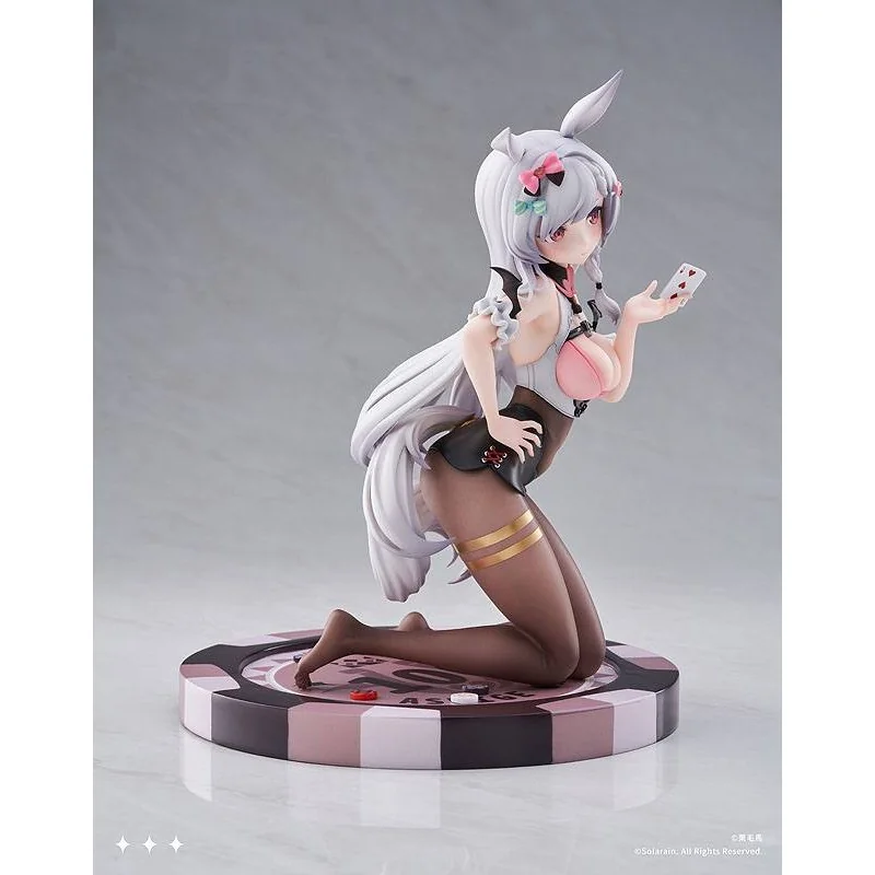 Original Character figurine PVC 1/7 Ashige-chan: Lucky Dealer Ver. 19 cm