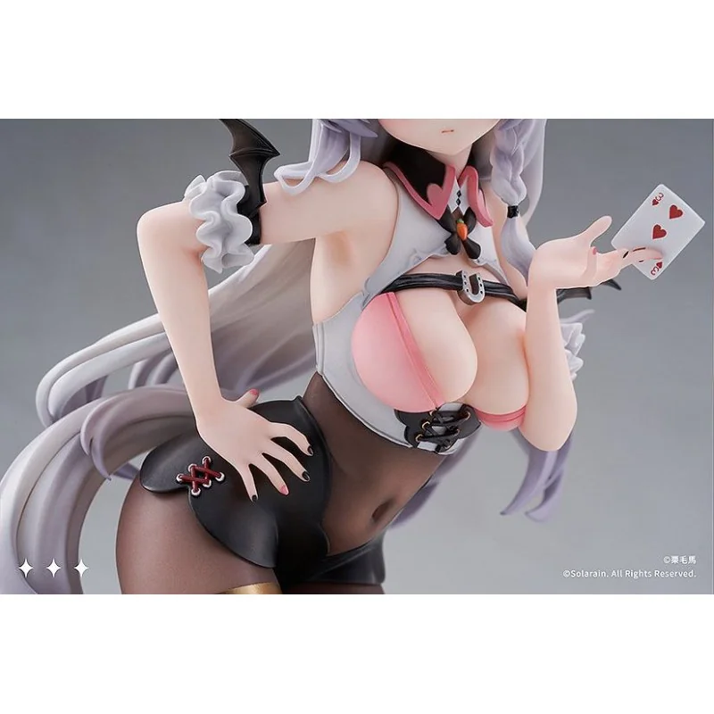 Original Character figurine PVC 1/7 Ashige-chan: Lucky Dealer Ver. 19 cm