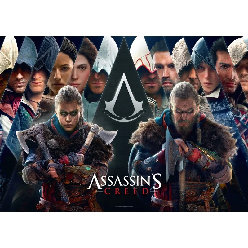 ASSASSINS CREED-LEGACY 1000 PCS PUZZLE